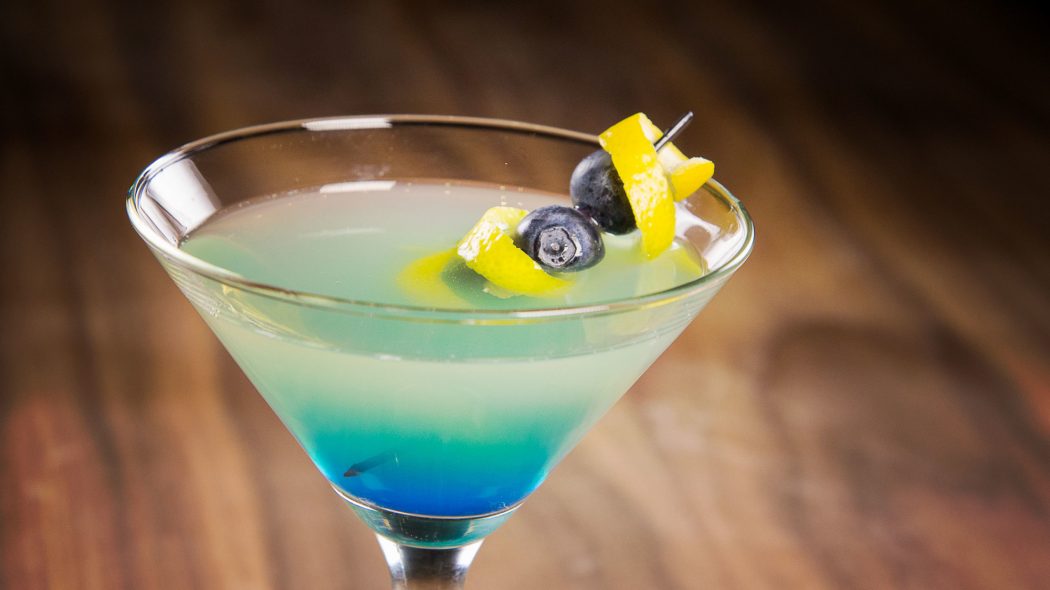 a delicious martini