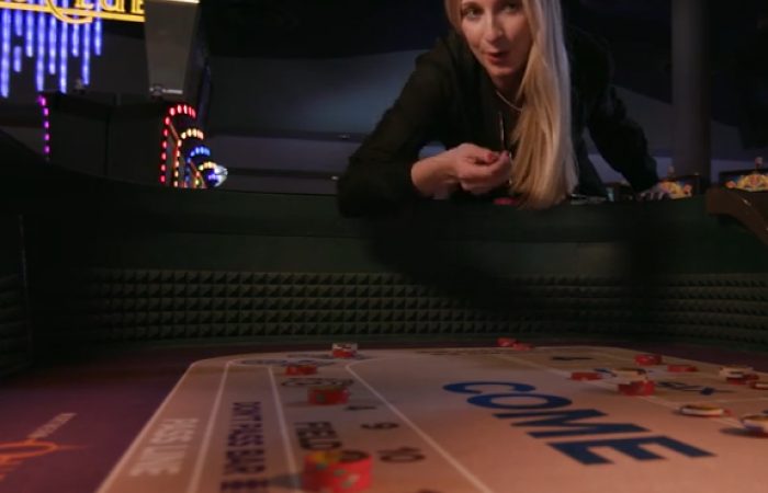 Home electronic craps game